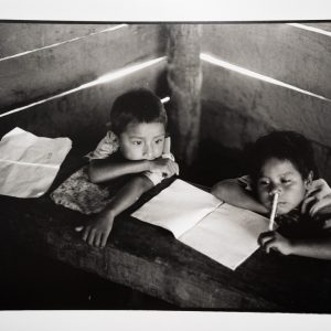 PHOTO ARGENTIQUE 90' Olivier Culmann reportage Bolivie 18X24cm NOIR ET BLANC