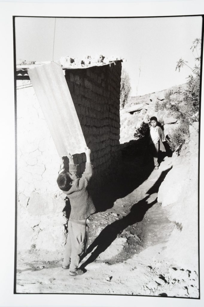 PHOTO ARGENTIQUE 90' Olivier Culmann reportage Bolivie 18X24cm NOIR ET BLANC