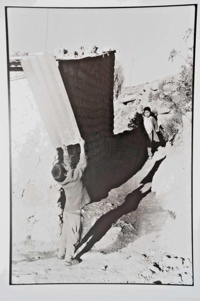 PHOTO ARGENTIQUE 90' Olivier Culmann reportage Bolivie 18X24cm NOIR ET BLANC