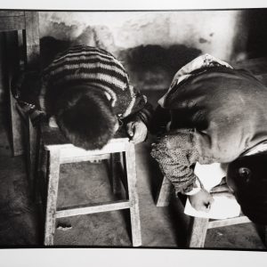 PHOTO ARGENTIQUE 90' Olivier Culmann reportage Bolivie 18X24cm NOIR ET BLANC