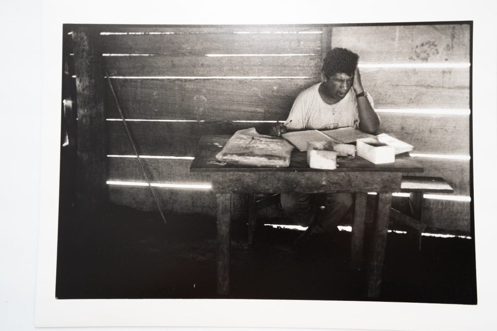 PHOTO ARGENTIQUE 90' Olivier Culmann reportage Bolivie 18X24cm NOIR ET BLANC