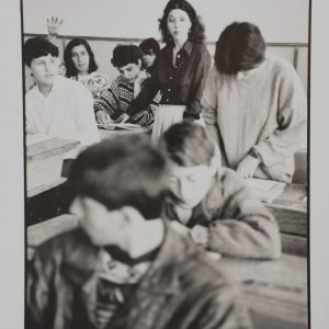 TIRAGE PHOTO  ARGENTIQUE 1990' Olivier Culmann	reportage en Roumanie 18X24cm