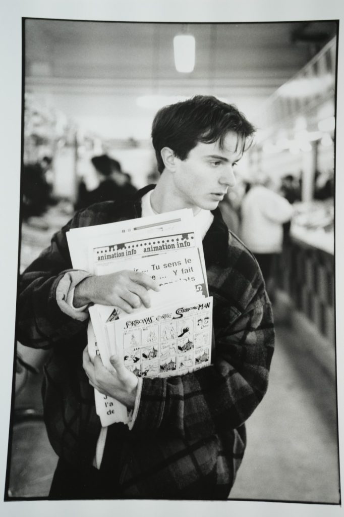 PHOTO Argentique, RC France étudiant avoir 20 ans 13X18cm 1990 Olivier Culmann