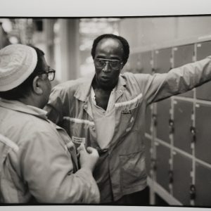 PHOTO Argentique France ouvrier syndicat CFDT	18X24cm	1990 Olivier Culmann