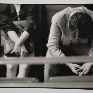 PHOTO Argentique France ouvrier syndicat CFDT	18X24cm	1990 Olivier Culmann