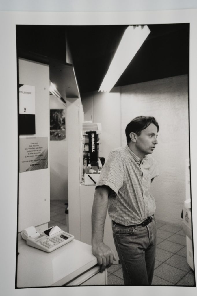PHOTO Argentique France ouvrier syndicat CFDT	18X24cm	1990 Olivier Culmann
