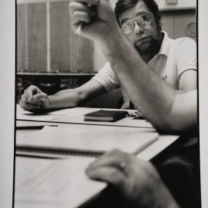 PHOTO Argentique France ouvrier syndicat CFDT	18X24cm	1990 Olivier Culmann