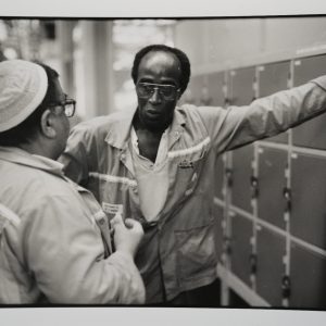 PHOTO Argentique France ouvrier syndicat CFDT	18X24cm	1990 Olivier Culmann