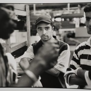 PHOTO Argentique France ouvrier syndicat CFDT	18X24cm	1990 Olivier Culmann