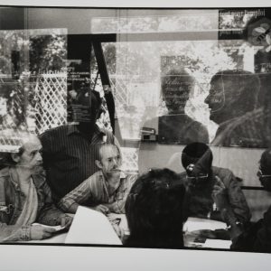 PHOTO Argentique France ouvrier syndicat CFDT	18X24cm	1990 Olivier Culmann