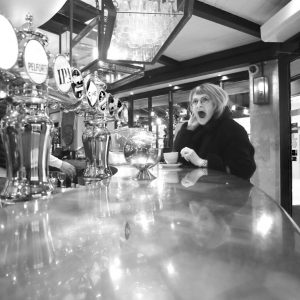 Tirage photo véritable argentique baryté café parisien Paris  30X45cm