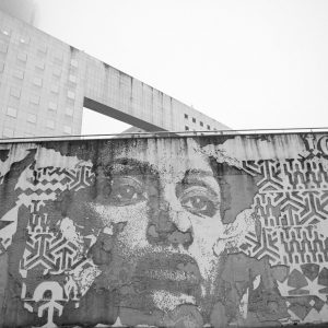 Tirage photo véritable argentique baryté AMBIANCE URBAINE TAG  Paris  30X45cm