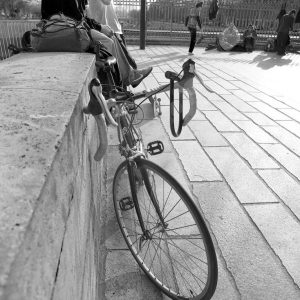 Tirage photo véritable argentique baryté Vélo bastille Paris 30X45cm