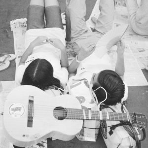 photo sur papier  argentique JAPON 1960 format 30x45cm