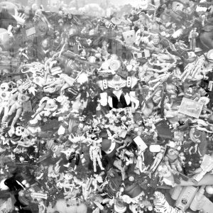 Photo argentique artistique accumulation PARIS  format 30x45cm