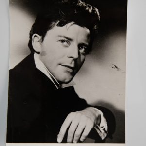TIRAGE PHOTO	argentique de presse 1950    	Gérard Philippe 13X18cm