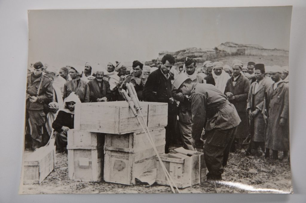 PHOTO DE PRESSE TAMPON AGENCE INTERCONTINENTAL 1950 GUERRE D' ALGERIE 13X18cm