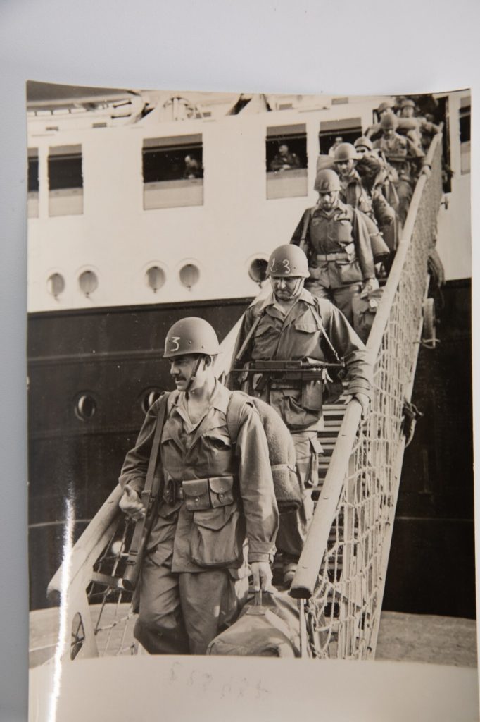PHOTO DE PRESSE TAMPON AGENCE INTERCONTINENTAL 1950 GUERRE D' ALGERIE 13X18cm
