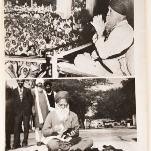 TIRAGE PHOTO	de presse argentique AFP 1961	13X18cm Sardar Master Tara Singh