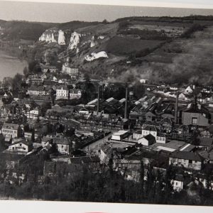 TIRAGE PHOTO	ARGENTIQUE PHOTO DE PRESSE 1970	NORMANDIE 13X22cm INDUSTRIE
