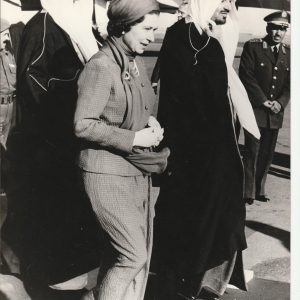 TIRAGE PHOTO	DE PRESSE ARGENTIQUE 1979 ELIZABETH II REINE D'ANGLETERRE 21X30cm