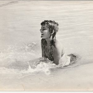 TIRAGE PHOTO	de presse argentique  1958 Rossana Podesta Actrice 20X25cm