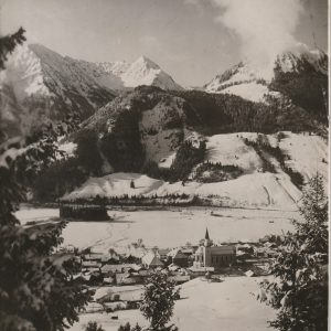 TIRAGE PHOTO	argentique 1940 PHOTO DE PRESSE ALPES ALLEMAGNE 18X24CM