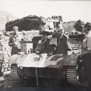 TIRAGE PHOTO	argentique 1950 PHOTO DE PRESSE MILITAIRE GUERRE DE COREE 21X25cm