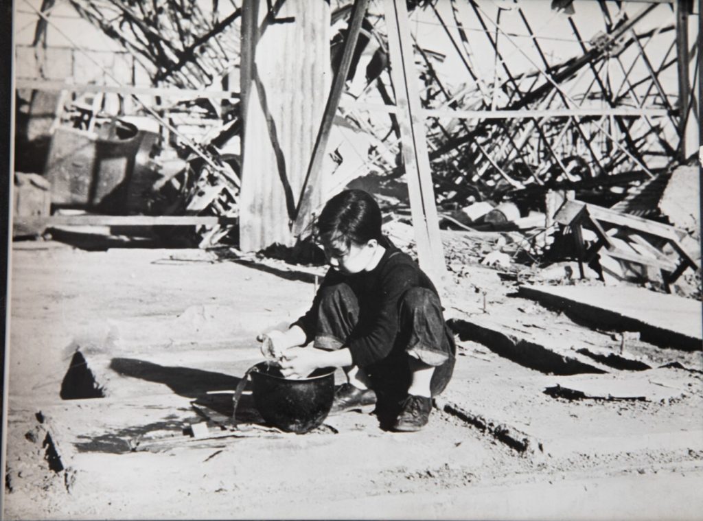 TIRAGE PHOTO argentique 1950 PHOTO DE PRESSE MILITAIRE GUERRE DE COREE 21X25cm