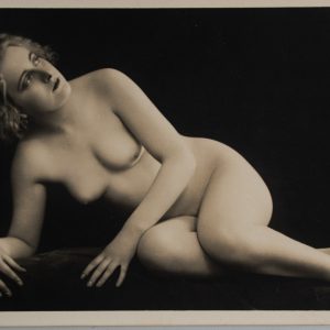 TIRAGE PHOTO CARTE POSTALE France	PINUP FEMME NUE NU ARTISTIQUE	9X14cm	1920