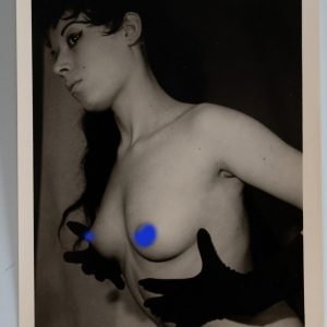 TIRAGE PHOTO Argentique		PINUP FEMME NUE NU ARTISTIQUE	SNAP SHOT	1950