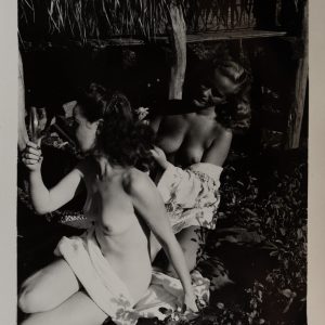 TIRAGE PHOTO Argentique		PINUP FEMME NUE NU ARTISTIQUE	SNAP SHOT	1950