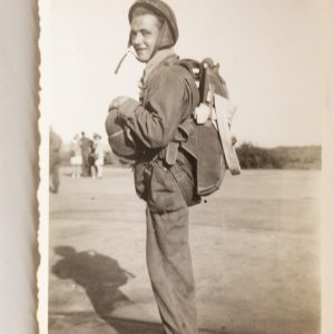 PHOTO SNAP SHOT France 1er régiment de chasseurs parachutistes 1er RCP 1948