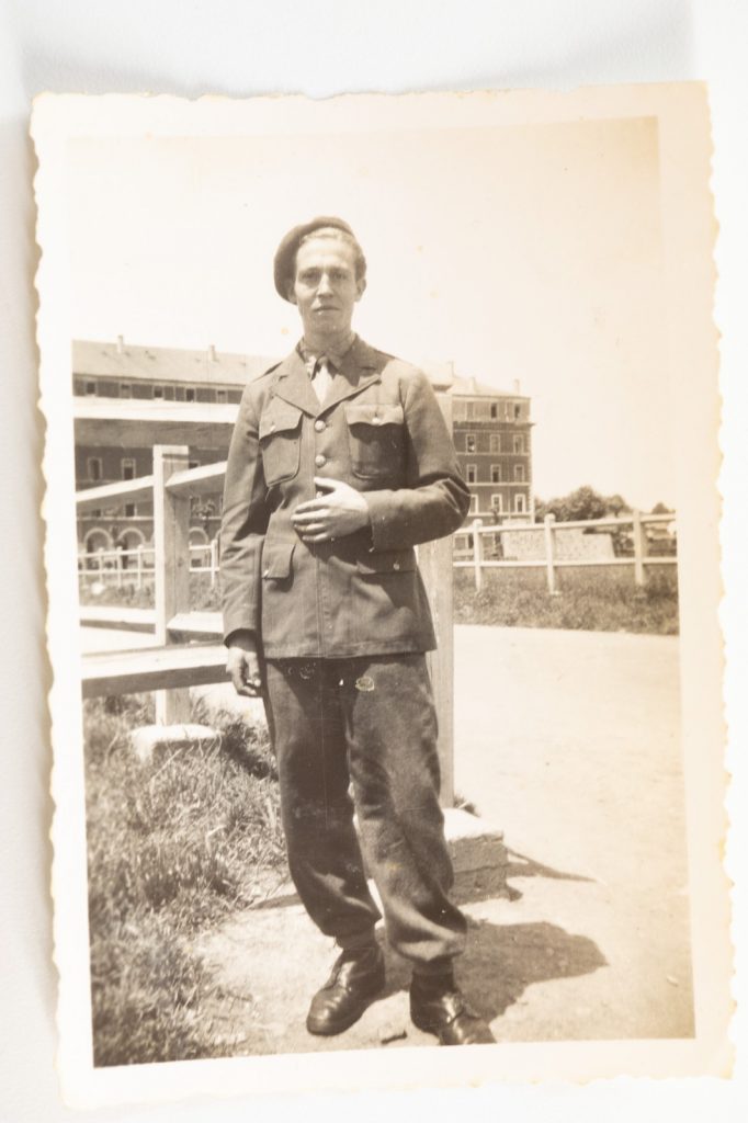 PHOTO SNAP SHOT France 1er régiment de chasseurs parachutistes 1er RCP 1948