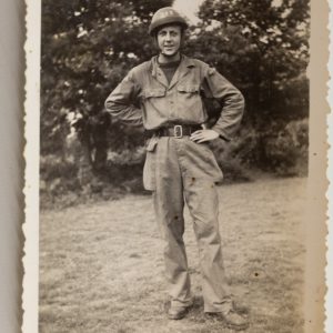 PHOTO SNAP SHOT France 1er régiment de chasseurs parachutistes 1er RCP 1948