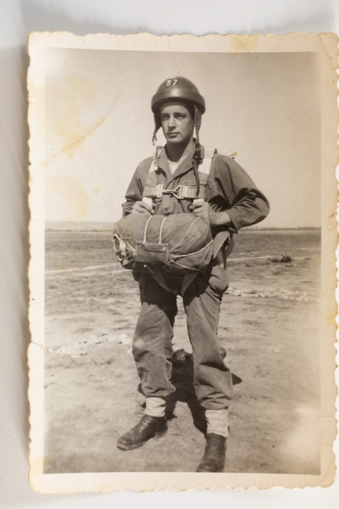 PHOTO SNAP SHOT France 1er régiment de chasseurs parachutistes 1er RCP 1948