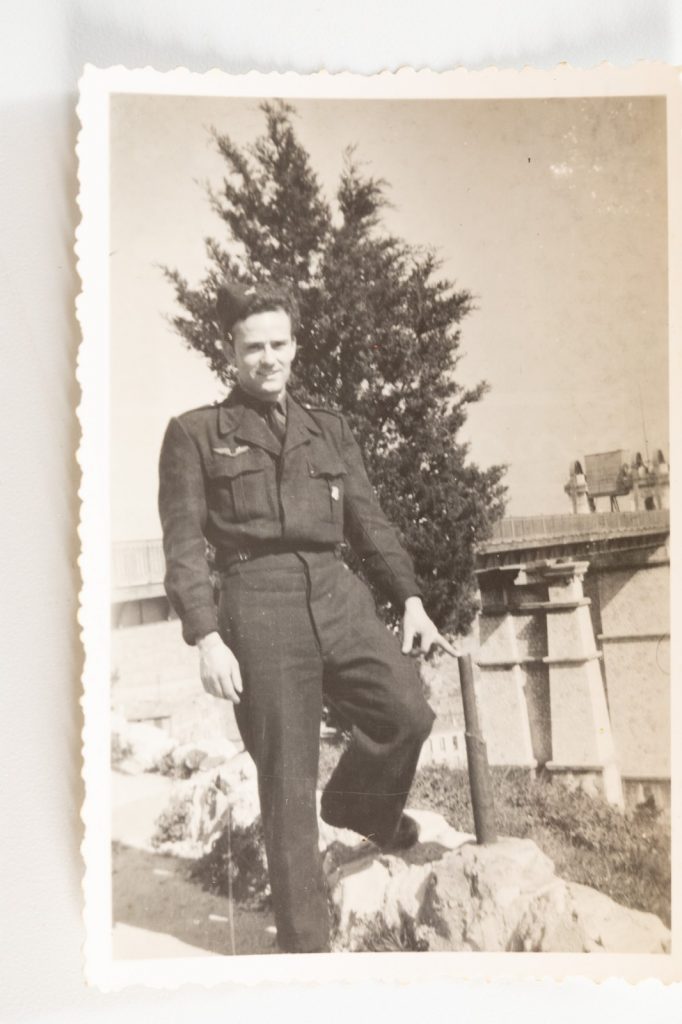 PHOTO SNAP SHOT France 1er régiment de chasseurs parachutistes 1er RCP 1948