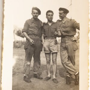 PHOTO SNAP SHOT France 1er régiment de chasseurs parachutistes 1er RCP 1948