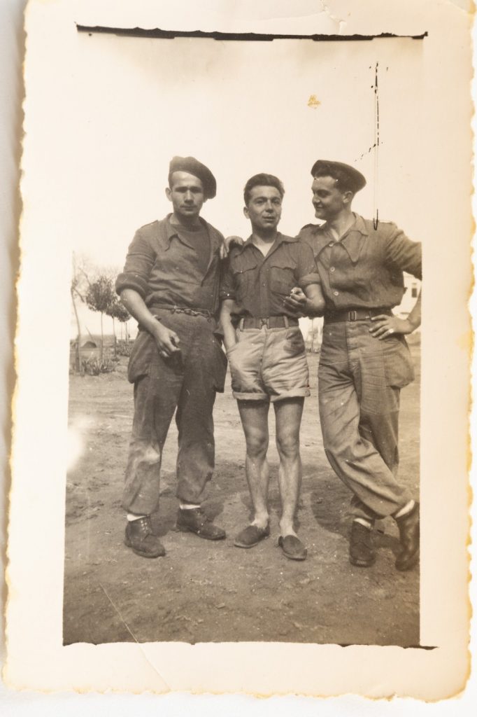 PHOTO SNAP SHOT France 1er régiment de chasseurs parachutistes 1er RCP 1948