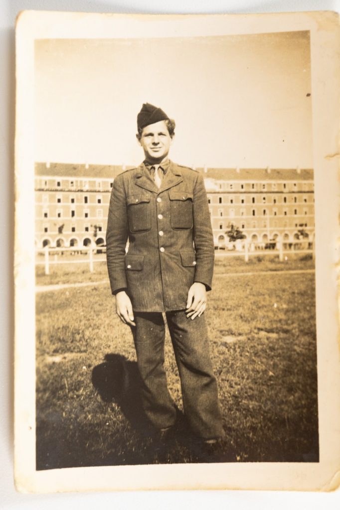 PHOTO SNAP SHOT France 1er régiment de chasseurs parachutistes 1er RCP 1948