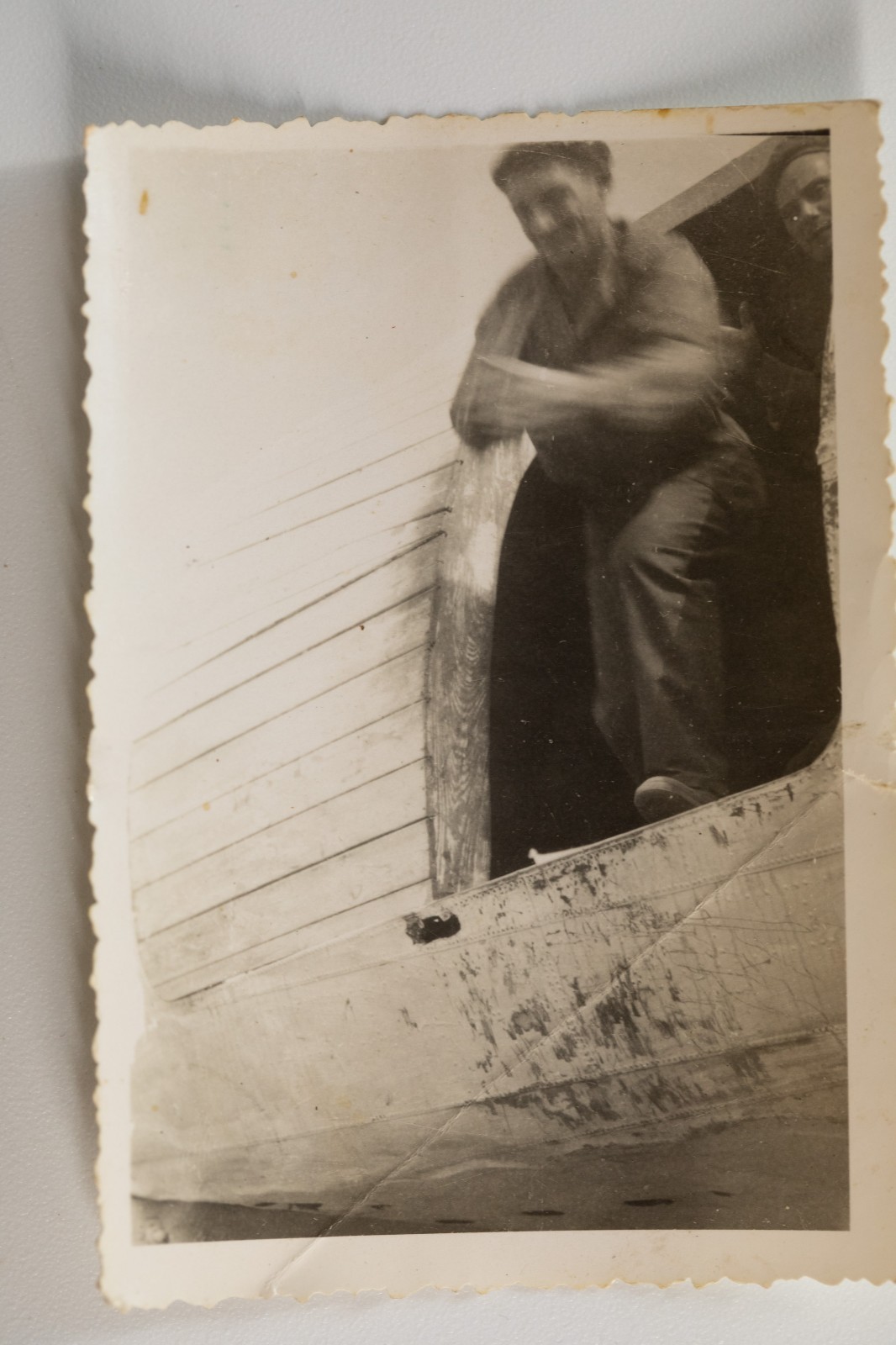 PHOTO SNAP SHOT France 1er régiment de chasseurs parachutistes 1er RCP 1948