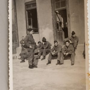 PHOTO SNAP SHOT France 1er régiment de chasseurs parachutistes 1er RCP 1948