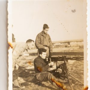 PHOTO SNAP SHOT France	 1er régiment de chasseurs parachutistes 1er RCP 1948