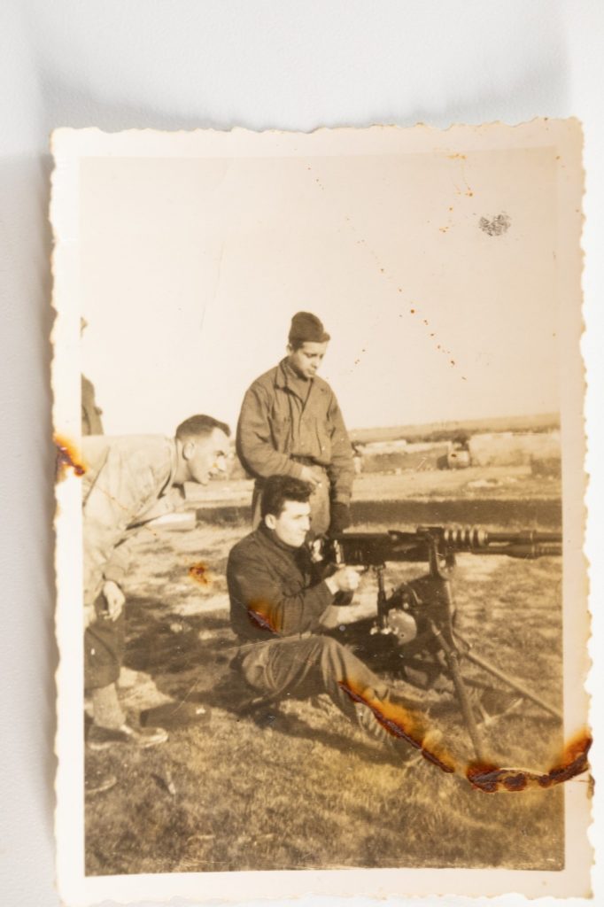 PHOTO SNAP SHOT France	 1er régiment de chasseurs parachutistes 1er RCP 1948