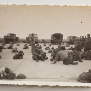 PHOTO SNAP SHOT France	 1er régiment de chasseurs parachutistes 1er RCP 1948