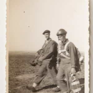PHOTO SNAP SHOT France	 1er régiment de chasseurs parachutistes 1er RCP 1948