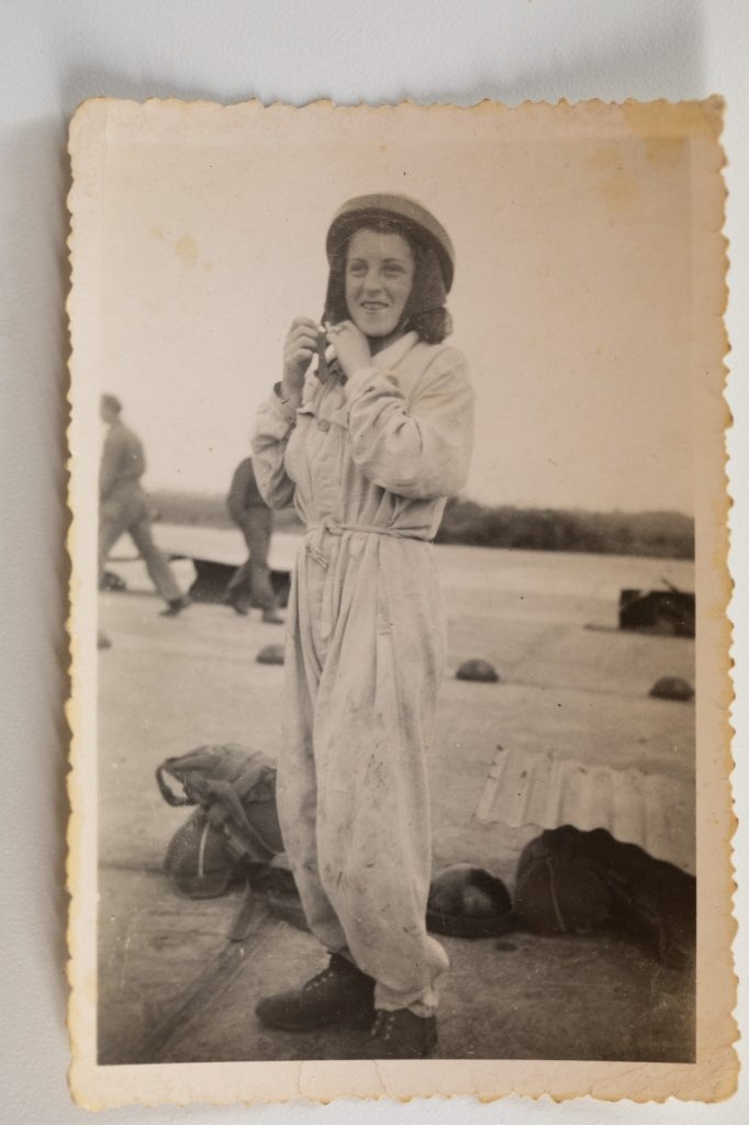 PHOTO SNAP SHOT France	 1er régiment de chasseurs parachutistes 1er RCP 1948