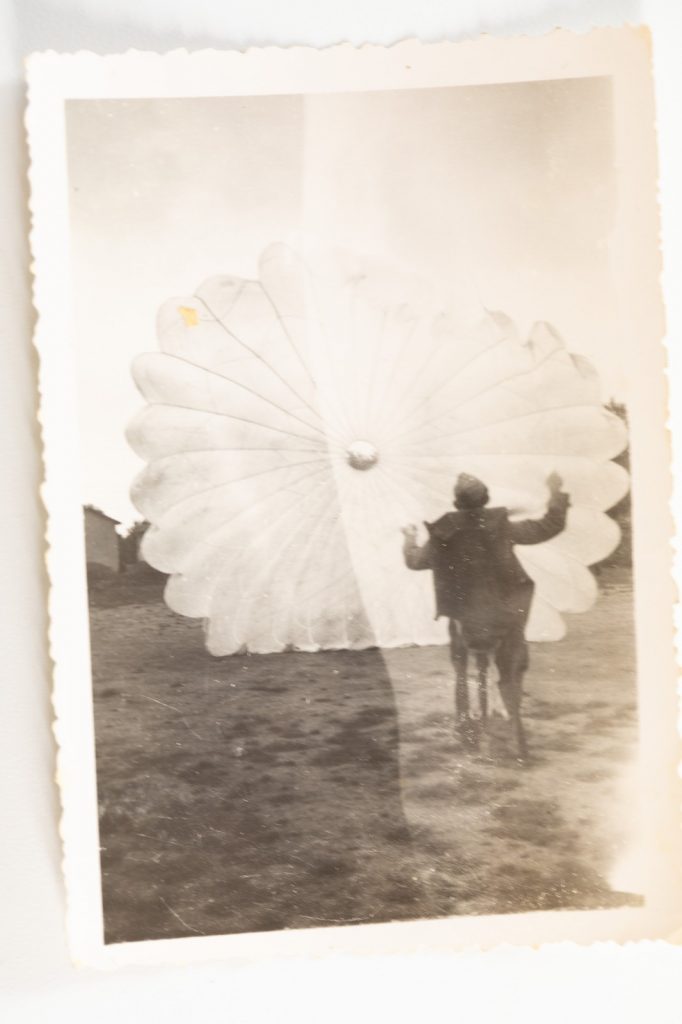 PHOTO SNAP SHOT France	 1er régiment de chasseurs parachutistes 1er RCP 1948