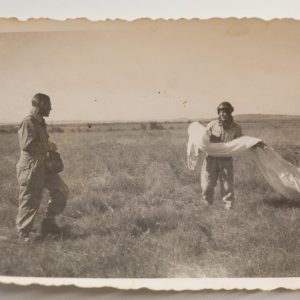 PHOTO SNAP SHOT France	 1er régiment de chasseurs parachutistes 1er RCP 1948