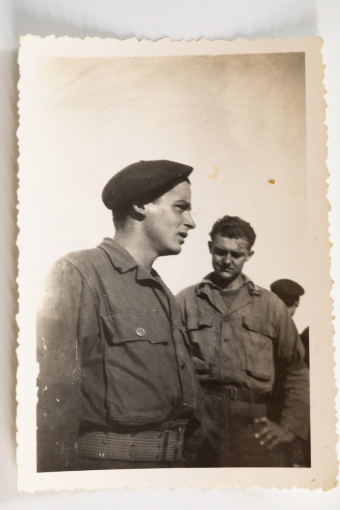 PHOTO SNAP SHOT France	 1er régiment de chasseurs parachutistes 1er RCP 1948